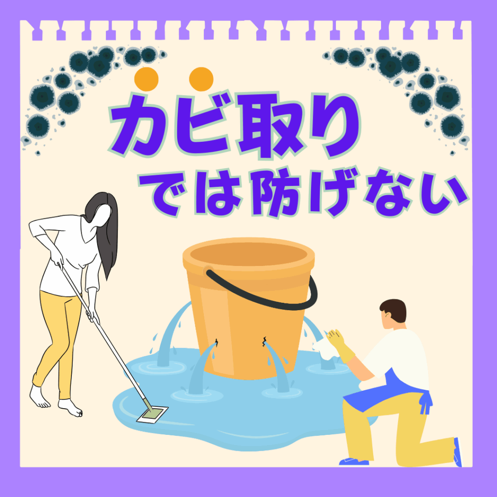 カビ取りでは防げない画像